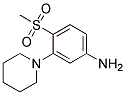 3-Piperidin-1-yl-4-(methylsulphonyl)aniline Struktur