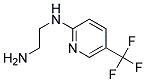 N1-[5-(Trifluoromethyl)pyridin-2-yl]ethane-1,2-diamine Struktur