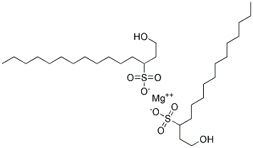 MAGNESIUM LAURYL HYDROXYPROPYL SULFONATE Struktur