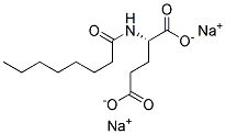 SODIUM CAPRYLOYL GLUTAMATE Struktur