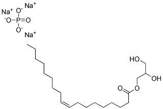 SODIUM GLYCERYL OLEATE PHOSPHATE Struktur