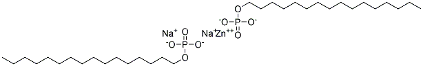 SODIUM ZINC CETYL PHOSPHATE Struktur