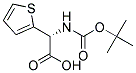 Boc-D-2-(2-Thienyl)-glycine Struktur