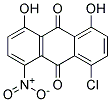 4-chloro-5-nitro-1,8-dihydroxyanthraquinone Struktur