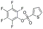 PENTAFLUOROPHENYL THIOPHENE-2-SULFONATE 98% Struktur