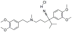 VERAPAMIL HYDROCHLORIDE  MM(CRM STANDARD) Struktur