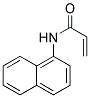 N-(ALPHA-NAPHTHYL)ACRYLAMIDE Struktur