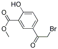 5-(2-BROMO-ACETYL)-2-HYDROXY-BENZOIC ACID METHYL ESTER Struktur