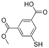 5-MERCAPTO-ISOPHTHALIC ACID MONOMETHYL ESTER Struktur