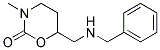 6-(BENZYLAMINO-METHYL)-3-METHYL-[1,3]OXAZINAN-2-ONE Struktur