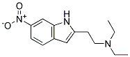 DIETHYL-[2-(6-NITRO-1H-INDOL-2-YL)-ETHYL]-AMINE Struktur