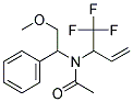 N-(2-METHOXY-1-PHENYL-ETHYL)-N-(1-TRIFLUOROMETHYL-ALLYL)-ACETAMIDE Struktur