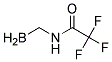 N-BORANYLMETHYL-2,2,2-TRIFLUORO-ACETAMIDE Struktur