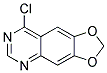 8-CHLORO-[1,3]DIOXOLO[4,5-G]QUINAZOLINE Struktur