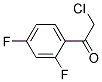 A-CHLORO-2',4'-DIFLUOROACETOPHENONE Struktur