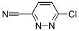 6-CHLORO-PYRIDAZINE-3-CARBONITRILE Struktur