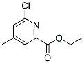 6-CHLORO-4-METHYL-PYRIDINE-2-CARBOXYLIC ACID ETHYL ESTER Struktur