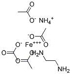 Ferric Ammonium Ethylene Diamine Tetra Acetate Struktur