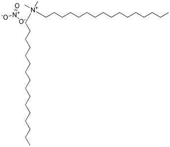 Dihexadecyl dimethyl ammonium nitrate Struktur