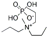 Methyl tripropyl ammonium hydrogen phosphate Struktur