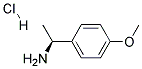 (S)-1-(4-Methoxyphenyl)-1-AminoethaneHcl Struktur