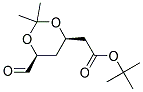 Tert.Butyl2-[(4R,6S)-6-Formyl-2,2-Dimethyl-1,3-Dioxane-4-Yl]Acetate Struktur