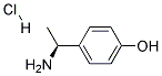 (S)-1-(4-Hydroxyphenyl)-1-AminoethaneHcl Struktur