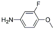 4-Methoxy-3-Fluoro-Aniline Struktur