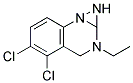 Ethyl5,6-Dichloro3,4Dihydro2[1H]IminoQuinazoline Struktur