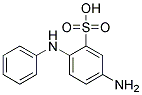 Para Amino Diphenylamine 2 sulphonic acid Struktur