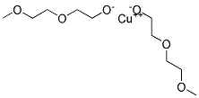 Copper(II)methoxyethoxyethoxide, 25% in methoxyethoxyethanol Struktur