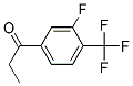 3'-Fluoro-4'-(trifluoromethyl)propiophenone, 97+% Struktur