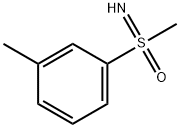 S-METHYL-S-(3-METHYLPHENYL) SULFOXIMINE Struktur