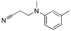 N-METHYL-N-(2-CYANOETHYL)-M-TOLUIDINE Struktur