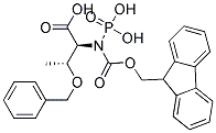 N-FMOC-O-BENZYL-L-PHOSPHOTHREONINE Struktur