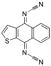 NAPHTHO[2,3-B]THIOPHENE-4,9-DIYLIDENEBIS-CYANAMIDE Struktur