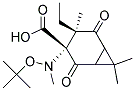 N-ALPHA-T-BUTYLOXYCABONYL-N-ALPHA-METHYL-L-ISOLEUCINE Struktur