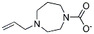 N-ALLYL-1-HOMOPIPERAZINECARBOXYLATE Struktur