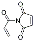 N-ACRYLOYL-PYRROLE-2,5-DIONE Struktur