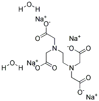 ETHYLENEDIAMINE-N,N,N',N'-TETRAACETIC ACID TETRASODIUM SALT DIHYDRATE Struktur