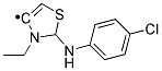 ETHYL [2-(4-CHLORO-PHENYLAMINO)-THIAZOL-4-YL]- Struktur