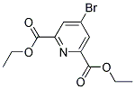 DIETHYL 4-BROMOPYRIDINE-2,6-DICARBOXYLATE Struktur