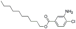 DECYL 3-AMINO-4-CHLOROBENZOATE Struktur