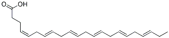 CIS-4,7,10,13,16,19-DOCOSAHEXAENOIC ACID (STABILIZED WITH VITAMIN E) Struktur