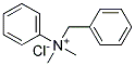 BENZYLPHENYLDIMETHYLAMMONIUM CHLORIDE Struktur