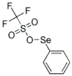 BENZENESELENYL TRIFLUOROMETHANESULFONATE Struktur