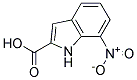 7-NITRO-2-INDOLECARBOXYLIC ACID Struktur