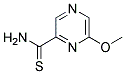 6-METHOXY-PYRAZINECARBOTHIOAMIDE Struktur