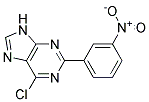 6-CHLORO-2-(3-NITROPHENYL)-9H-PURINE Struktur