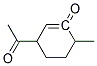 6-ACETYL-3-METHYLCYCLOHEXEN-2-ONE Struktur